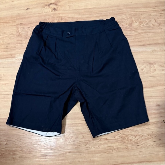 mcnairy & co Other - Classic Black Men's Flat Front Shorts 36